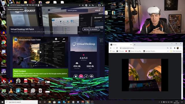 How To Connect Quest 2 Wireless for PC/Steam VR Easy Step Guide смотреть онлайн