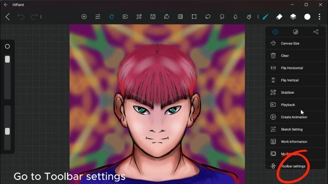 HIPAINT Move Canvas in Hipaint Windows #hipaint смотреть онлайн