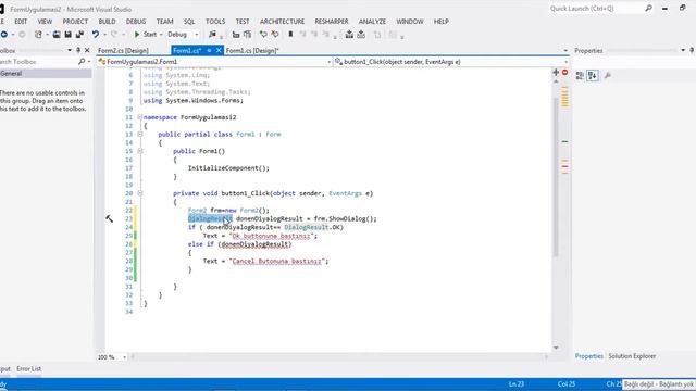 C# Form Controls ( Form) - 2 смотреть онлайн