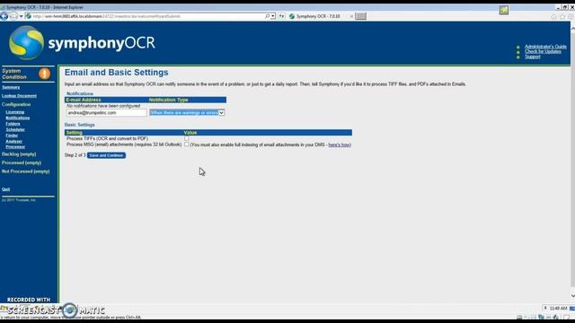 Symphony OCR - Configure for Windows Folder Tree смотреть онлайн