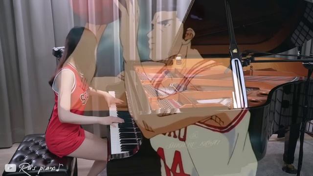 SLAM DUNK ED「Sekai ga Owaru Made wa / Mitsui Hisashi Theme」Ru's Piano Cover смотреть онлайн