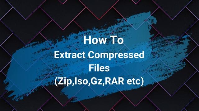 How To Download And Use 7 Zip To Compress And Extract File [Zero Password] смотреть онлайн