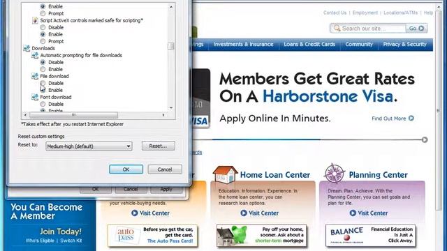 How to set security levels in Internet Explorer 8 смотреть онлайн