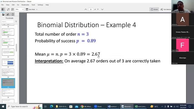 SI & QR Online Class 6.3.2024, BBA 3-E ------------------------ Part 3 смотреть онлайн
