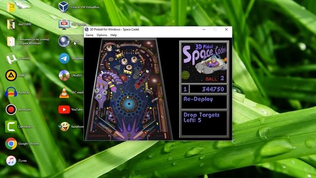 3D Pinball Space Cadet in Windows 10 (Gameplay) смотреть онлайн