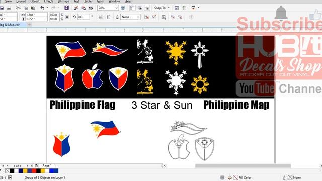 How to create CUSTOMIZED & PERSONALIZED PHILIPPINE FLAG STICKER LAYER смотреть онлайн