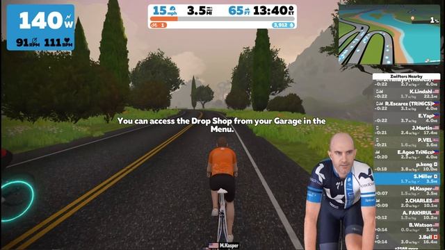 How to Start Riding on Zwift: The First Ride // New User Tutorial смотреть онлайн