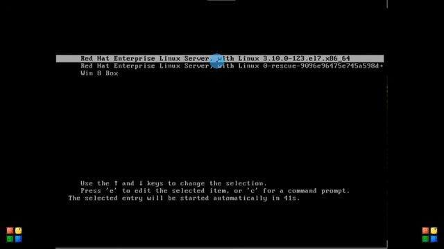 25} Root Password Breaking & setting grub2 time out with default load смотреть онлайн