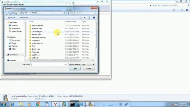 how to create a data recovery agent in windows 7/10 - in [Hindi] смотреть онлайн