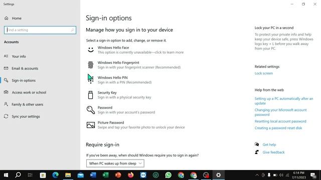 How to set up windows hello pin to your windows 11 смотреть онлайн