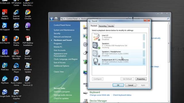 Audacity 1.3 Beta - Sound Settings in Vista - Part 2 смотреть онлайн