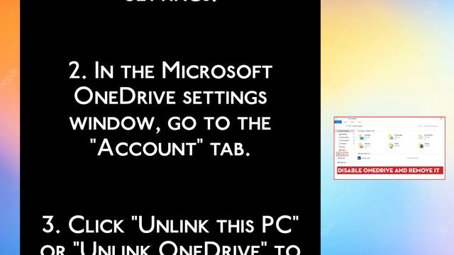 How to Disable OneDrive and Remove it From File Explorer on Windows 11\10 (EASY) смотреть онлайн
