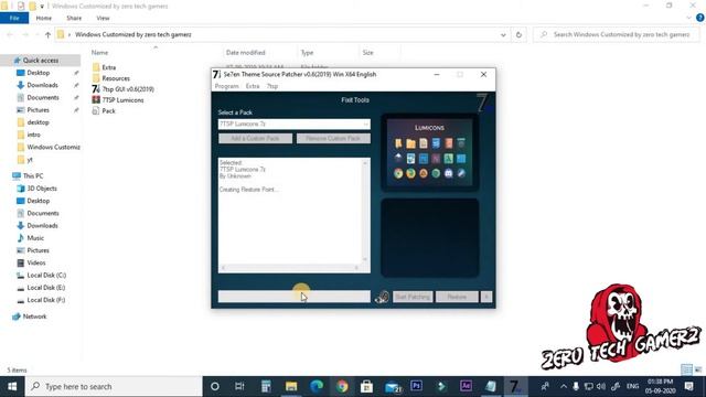 customize windows 10|easy way|windows 10|7Tsp icons|second video❤❤❤ смотреть онлайн