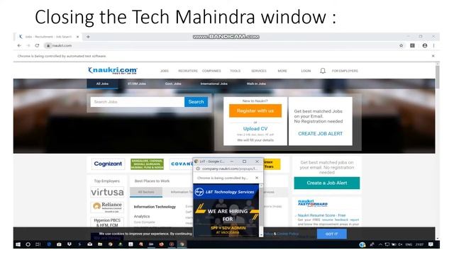 Close the specific Browser in Multiple windows by using Selenium. смотреть онлайн