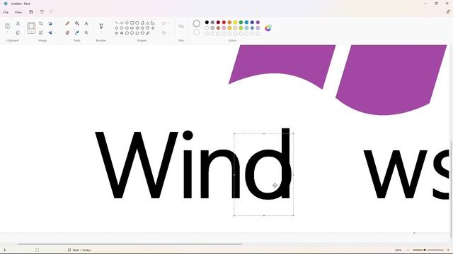 How to draw the Windows 7 logo using MS Paint | How to draw on your computer смотреть онлайн
