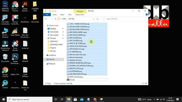 How To Make a Zip File Zip Folders Windows 10 ,8,7, Etc смотреть онлайн