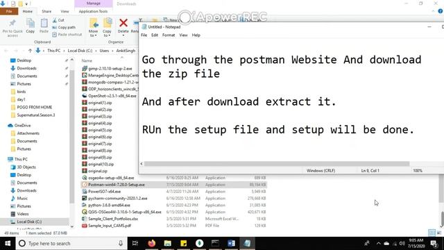Installing Postman Windows Best API Testing Application смотреть онлайн
