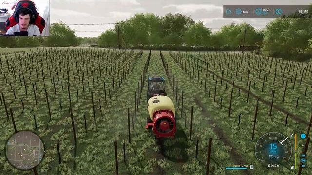FERTILIZANDO PARREIRAS DE UVAS | Farming Simulator 22 | Elmcreek - Ep 23 смотреть онлайн