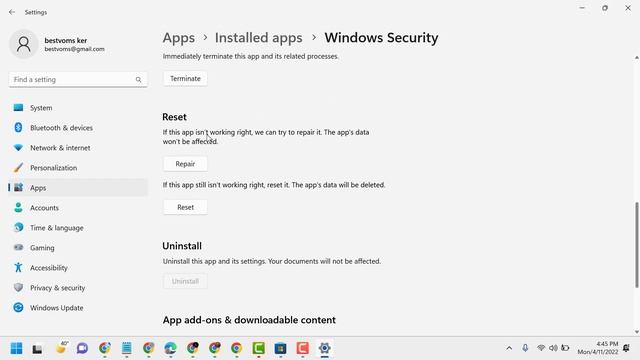 How to Reset and Repair Windows Security смотреть онлайн