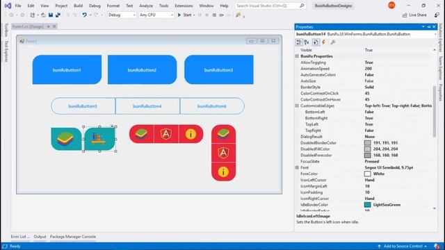 Create Snappy Bunifu Button Designs 2020 смотреть онлайн