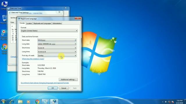 How to change time and date in windows 7 in hindi. смотреть онлайн