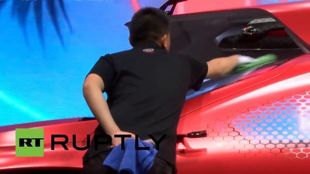 China Chery FV2030 concept car at Auto China 2016 смотреть онлайн