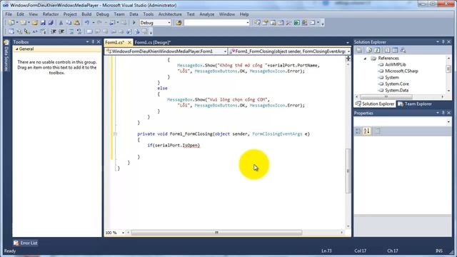 Giao tiếp máy tính điều khiển Windows Media Player - C# Windows Form смотреть онлайн