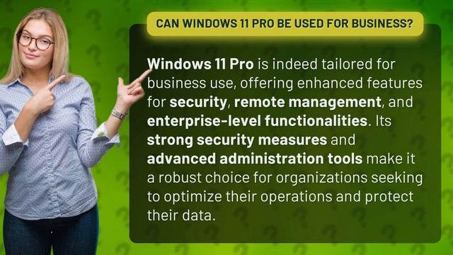 Can Windows 11 Pro be used for business? смотреть онлайн