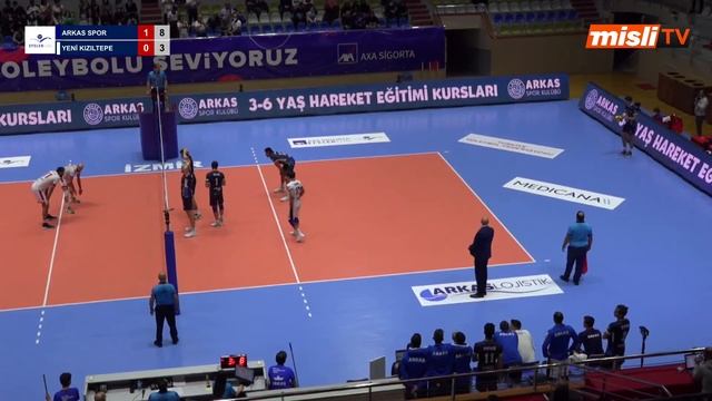 ARKAS SPOR - YENİ KIZILTEPE SPOR | AXA Sigorta Efeler Ligi смотреть онлайн