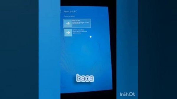 STARTUP REPAIR WINDOWS 10 "RESET"