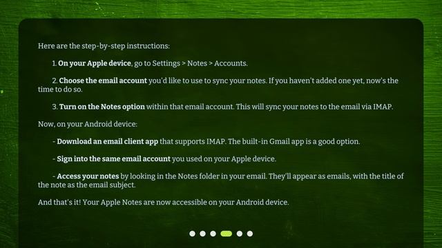 What is the best method to sync Apple Notes to Android devices? смотреть онлайн