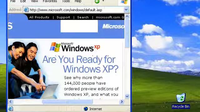 Windows XP New Look Introduction Video смотреть онлайн