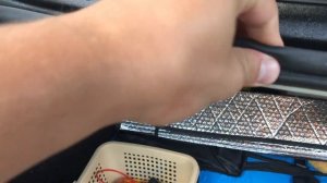 Установка Жабо заднего стекла на Ладу Гранту #гранта #ладагранта