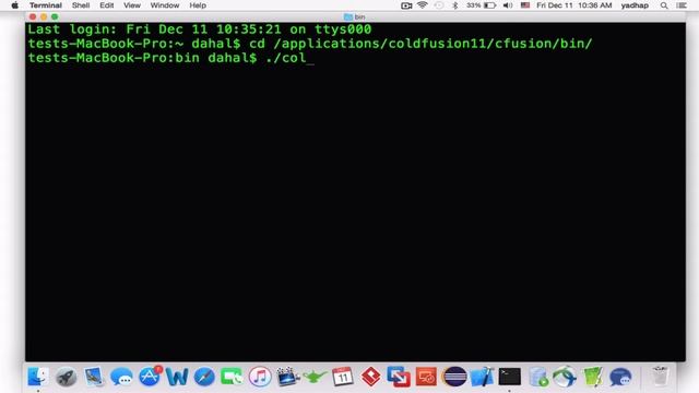 How to Start and Stop Coldfusion Server (Mac) смотреть онлайн