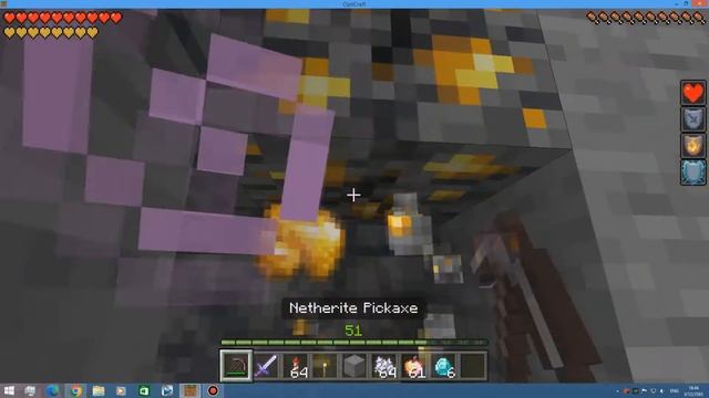 Minecraft Bedrock OptiCraft - ขุดหลุมลงเหมืองหน้าบ้านตัวเอง смотреть онлайн