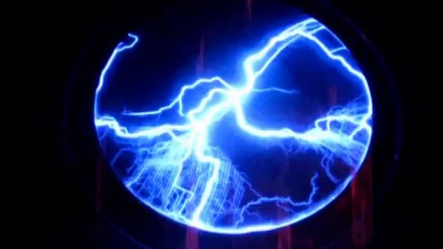 Lampada Decorativa Fulmini Disco Al Plasma 25 cm Blu смотреть онлайн