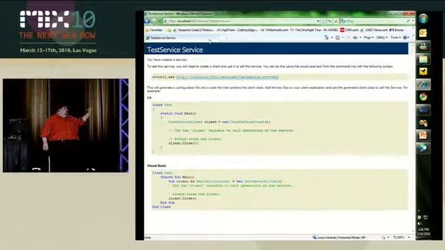 MIX10 Securing Microsoft Silverlight Applications смотреть онлайн