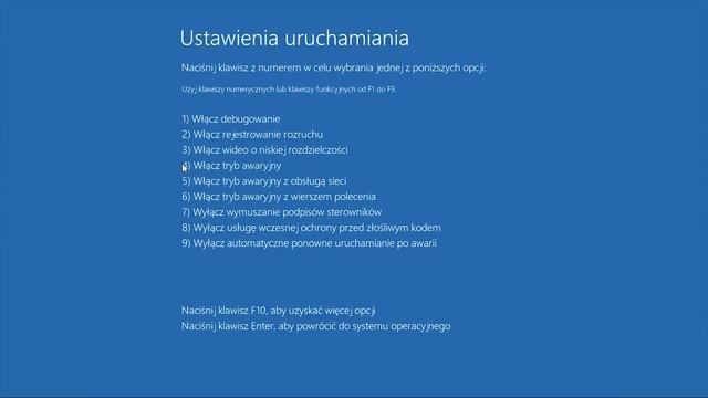Windows 10: Uruchamianie systemu w trybie awaryjnym (safe mode) z użyciem klawisza shift. смотреть онлайн