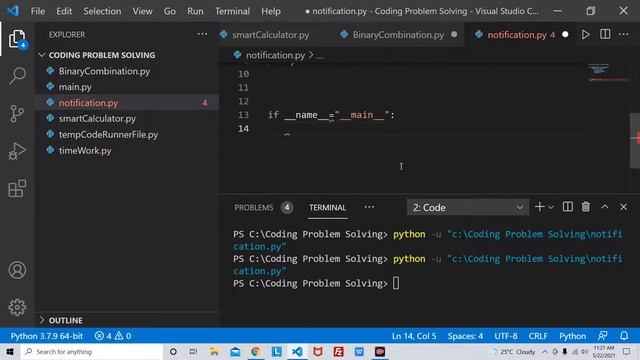 Get Windows Notification for your specific work in Python | Windows Notification system in python смотреть онлайн
