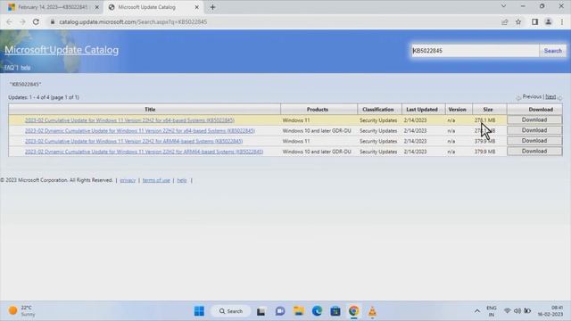 KB5022845 & KB5022836 update released for windows 11 | 2023-02 cumulative update for windows 11 смотреть онлайн