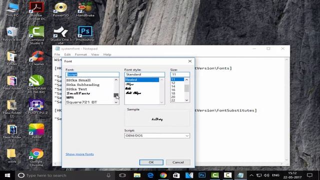 How to change system font in Windows Computer смотреть онлайн