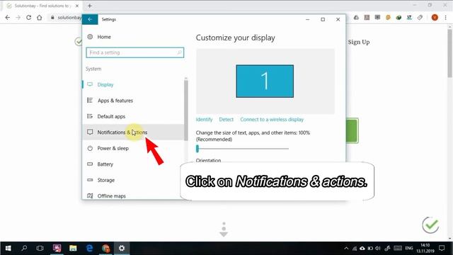 How to turn on notifications on desktop - Windows 10 смотреть онлайн
