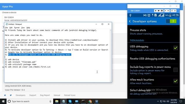 Adb Driver commands Part 1 смотреть онлайн