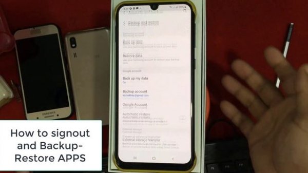 How to backup apps with samsung account. quick shortcut maker backup with samsung account.