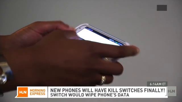'Kill switch' to be standard on smartphones смотреть онлайн