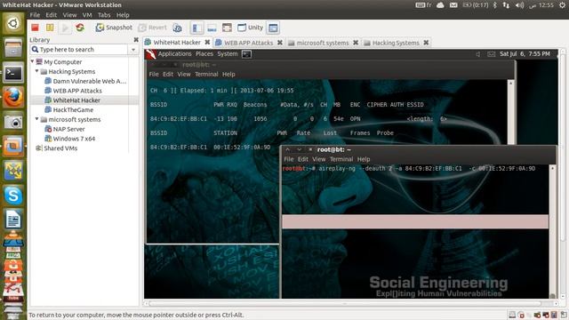 Hidden SSID and Bypass MAC Filtering смотреть онлайн