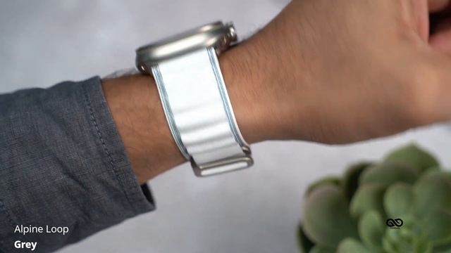Grey Alpine Loop For iWatch 49MM For Series Ultra смотреть онлайн