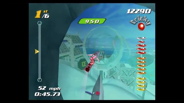 SSX Tricky - aloha ice jam no wormhole - 1:23.28 (world record!) смотреть онлайн