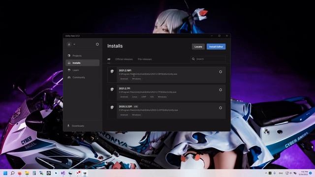 002 Install Unity смотреть онлайн