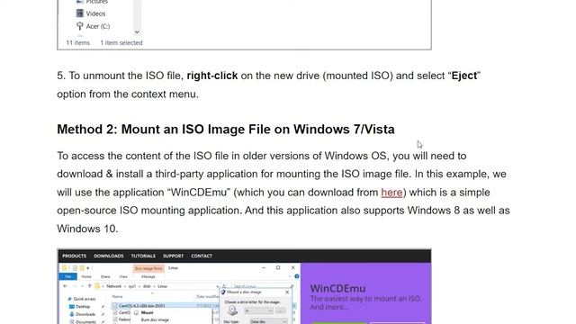 3 Ways to Mount or Unmount ISO File on Windows 10 смотреть онлайн